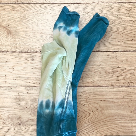 Girls tie dye cropped crewneck sweatshirt - Picture 3 of 4